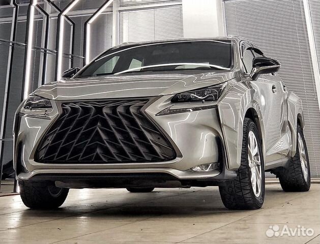 Решетка радиатора Lexus NX на рестайлинг