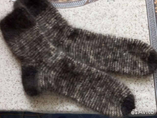 Носки из собачьей шерсти