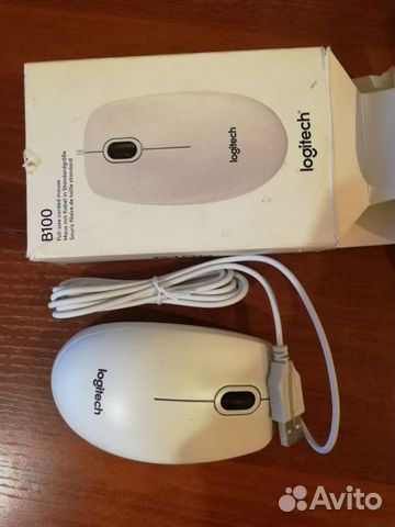 Мышь проводная новая