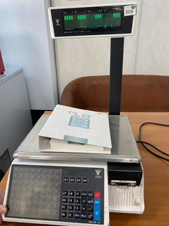 Весы с печатью этикеток digi SM-100 P CS+