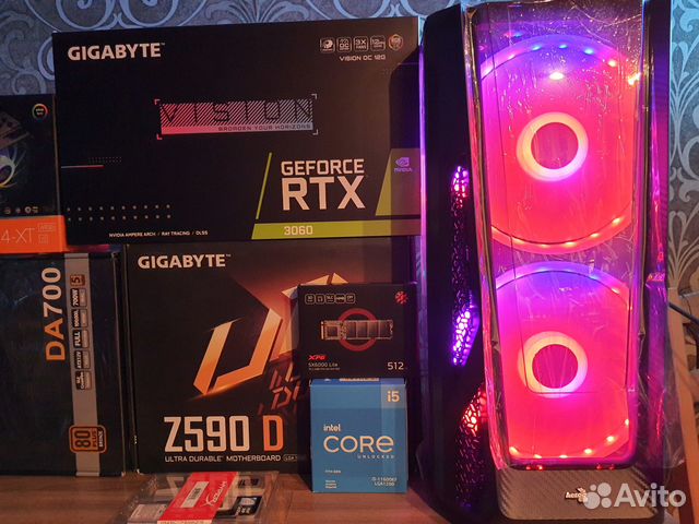 Новый Пк Night Hawk на Core i5 11600K/Z590/RTX3050