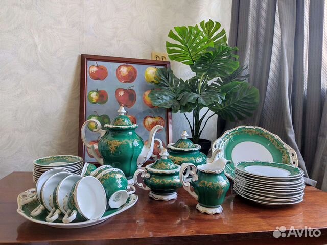 Винтажный чайный сервиз фарфор