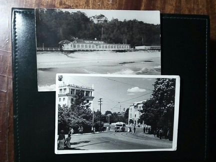 Почтовые карточки 1950е г./4шт. Город Трускавец