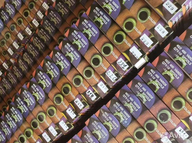 Нитки швейные