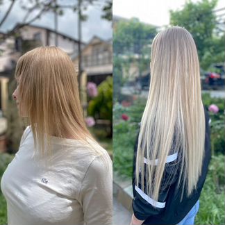 Наращивание волос (микрокапсулы, нанокапсулы )