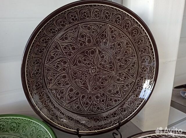 Ляган 38 см «Коричневый карандаш»