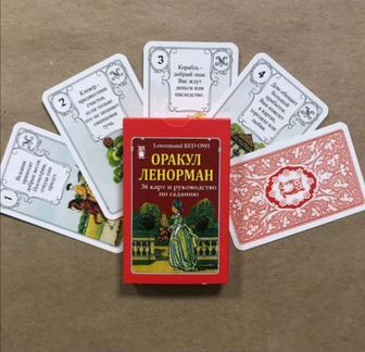 Карты Оракул ленорман Красная сова