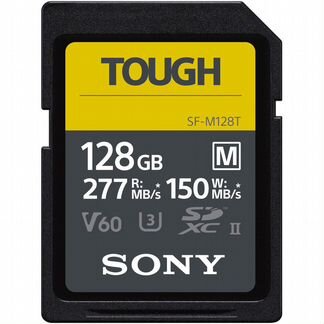 Защищенная карта Sony 128GB M Tough UHS-II sdxc