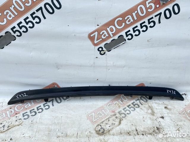 Toyota Fortuner 2 Спойлер заднего бампера