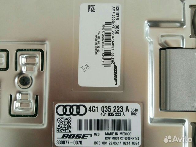 Усилитель аккустики Ауди Bose