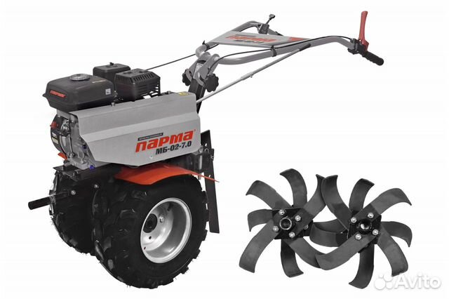 Мотоблок Парма мб-02-7,0К 02 россия, Кадви