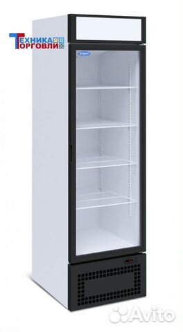 Холодильный шкаф (стеклянная дверь)