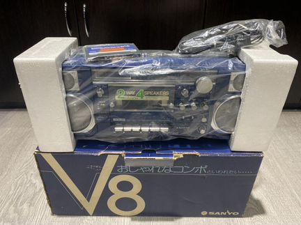 Магнитола Sanyo v 8 blue LUX