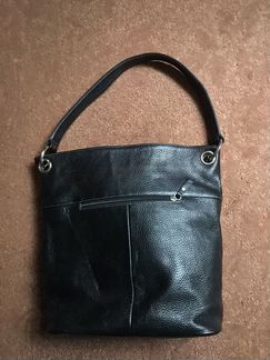 Сумка кожаная 32х35х12,5 см