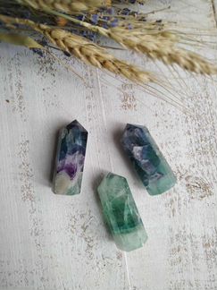 Кристалл флюорита