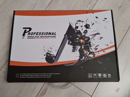 Беспроводной микрофон 2 штуки