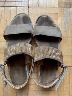 Босоножки Alba. Кожа+замша. 38/ 24 см