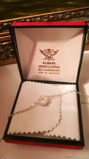 Серебряный браслет Цветок Лотоса 925 пр