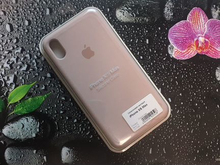 Чехол на iPhone XS Max розовый песок