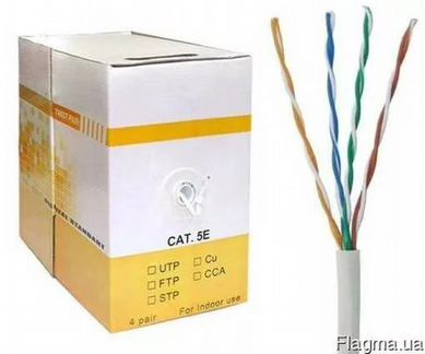 Витая пара Hyperline 5e 4*2*0,51 pvc