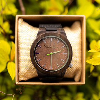 Деревянные наручные часы ручной работы