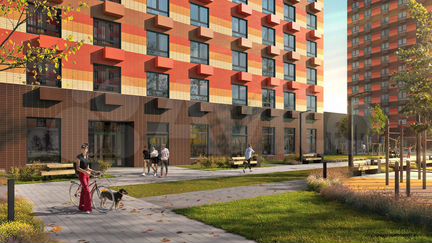 2-к квартира, 42 м², 17/33 эт.