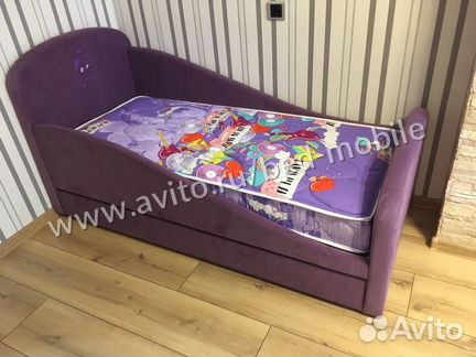 Кроватка с мягкими бортиками Теди