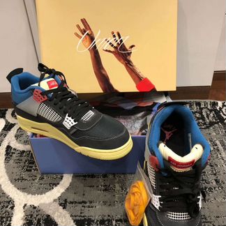 Кроссовки Jordan 4 Retro Union Off Noir