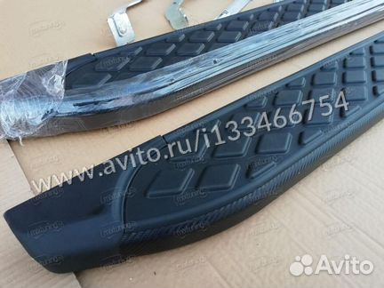 Комплект порогов Hyundai Santa Fe 2012 - 2015