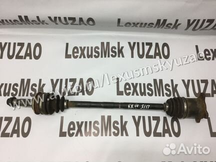 Привод Lexus RX 3 lll / Лексус рх 3 задний правый