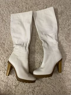 Сапоги кожаные женские 39 размер