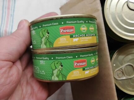 Консервы для собак Гурман с потрошками