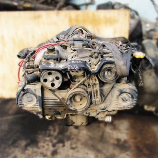 Контрактный б/у двигатель EJ22 Old Subaru Legacy