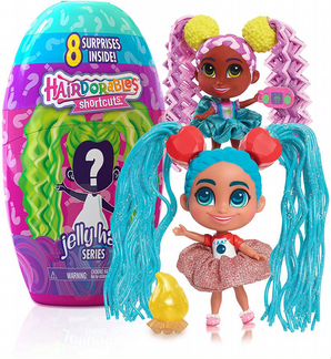 Кукла Hairdorables Shortcuts Series 2. Желейные
