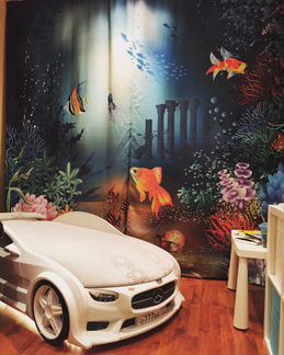 Кроватка-машина