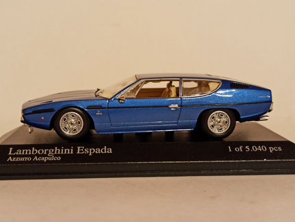 Lamborghini Espada 1:43 Minichamps Раритет