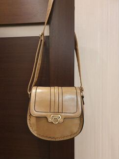 Сумка эко кожа цвет бежевый