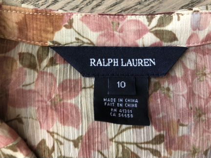 Новая блузка Ralph Lauren, 10 лет