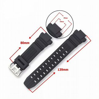 Ремешок для Casio G-shock GW-3500B и других