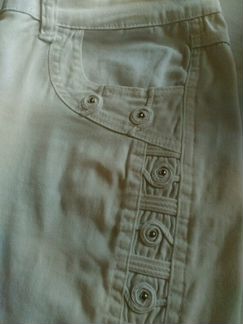 Юбка джинсовая и капри 46-48р