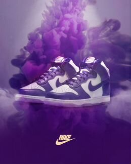 Nike Dunk High Varsity Purple