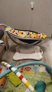 Детская шезлонг качалка mamaroo