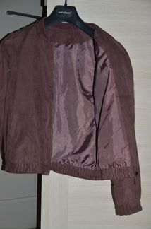 Новая коричневая ветровка легкая