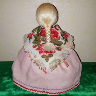 Паричковая кукла СССР грелка на чайник