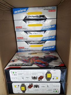 Машинка перевертыш Hyper Skidding Stunt с управлен
