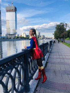 Костюм на Хеллоуин Супер Женщина. Super Girl