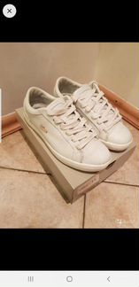 Lacoste кеды white/lt blu 38p