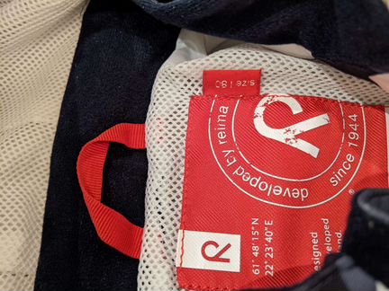 Комбинезон reima 80 ветровочный +флис