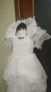 Бальное платье на девочку на 5-6 лет