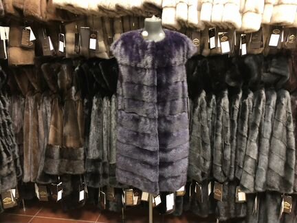 Жилетка норковая